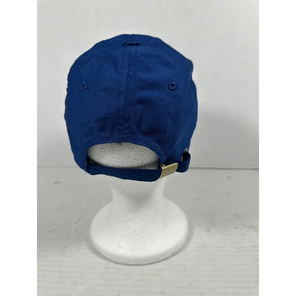 Disney Parks Mickey Mouse Blue‎ Textured Strapback Baseball Cap Hat Adult